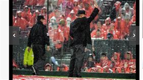 中央聯盟高潮賽橫濱VS廣島因雨裁定（圖／翻攝自Daily）