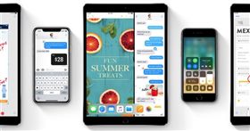 iphone iOS 11　作業系統　iPad