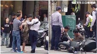 光天化日搶銀樓　歹徒軟腿遭路人壓制