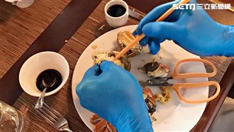 不會吃螃蟹？五星主廚吃蟹步驟大公開