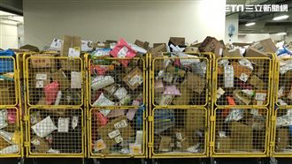 直擊物流中心　網購包裹這樣處理的