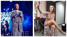 俄國.俄羅斯美艷名媛蘇布查克（Ksenia Sobchak）宣布角逐俄羅斯總統（圖／翻攝自xenia_sobchak IG）