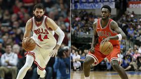 Nikola Mirotic與Bobby Portis（合成圖／美聯社／達志影像）