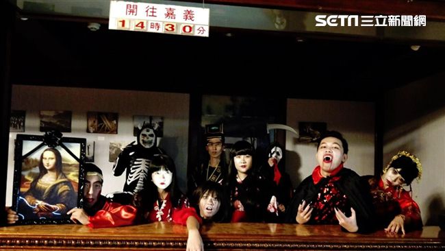 萬聖節搞鬼　嘉義百年飯店變鬼屋開趴