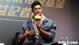 ▲陳偉殷出席公益記者會。（圖／記者王怡翔攝）