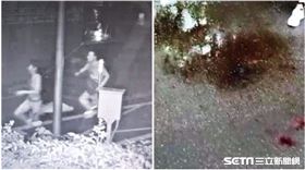 台大,恐怖情人,感情糾紛,潑酸,硫酸.保全,爭執,分手,情侶,研究生,自殺／翻攝畫面