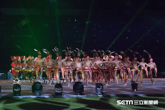 ▲106年全國運動會開幕典禮。（圖／記者蔡宜瑾攝影）