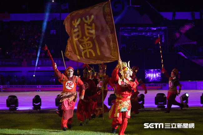 ▲106年全國運動會開幕典禮。（圖／記者蔡宜瑾攝影）