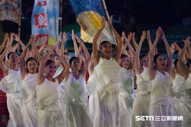 ▲106年全國運動會開幕典禮。（圖／記者蔡宜瑾攝影）