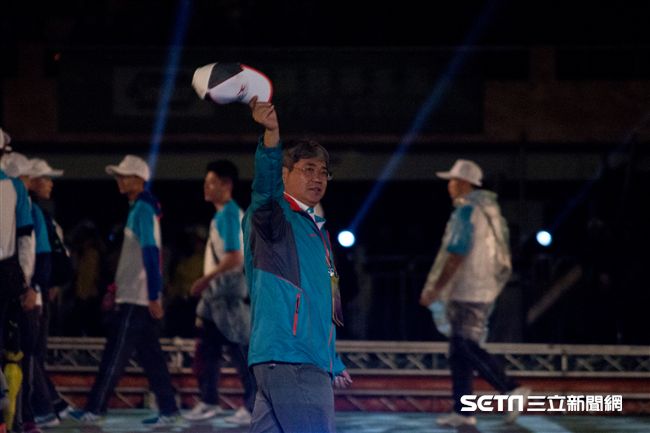 ▲106年全國運動會開幕典禮，台中市體育局局長王慶堂。（圖／記者蔡宜瑾攝影）