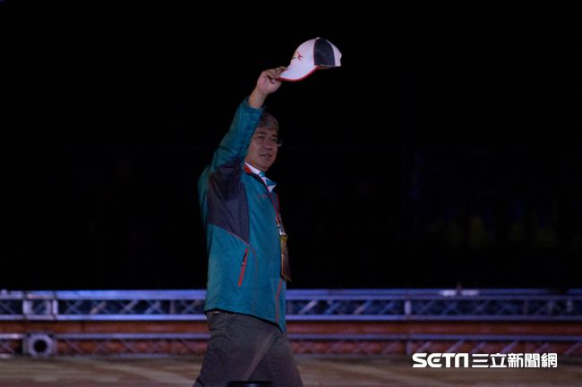 ▲106年全國運動會開幕典禮，台中市體育局局長王慶堂。（圖／記者蔡宜瑾攝影）