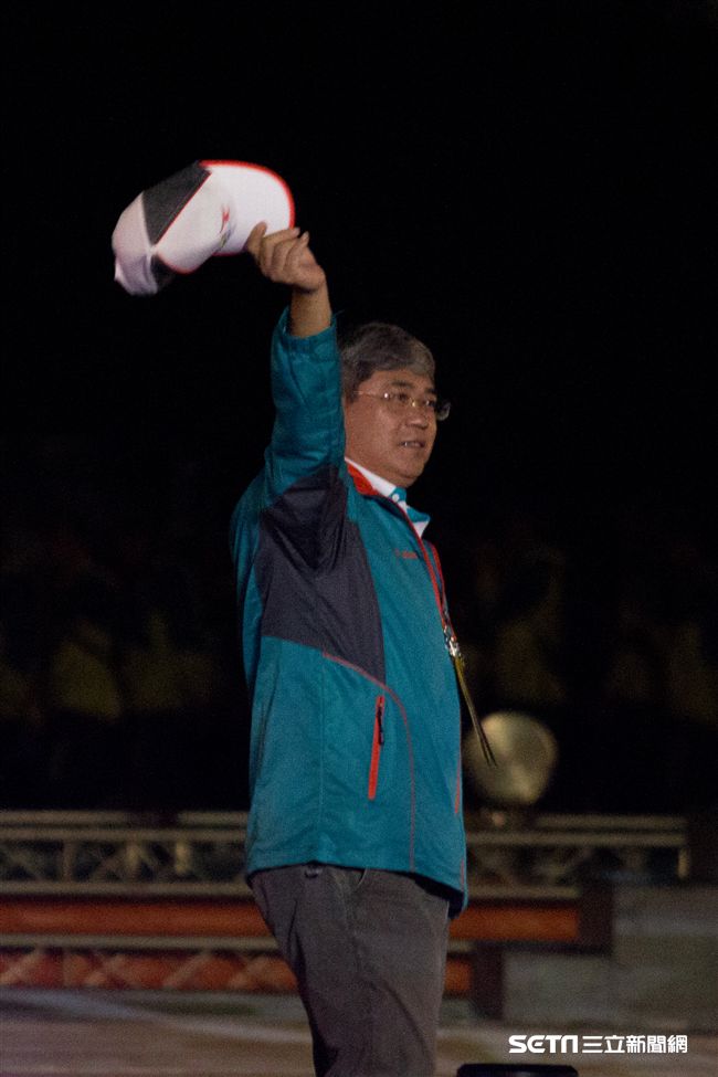 ▲106年全國運動會開幕典禮，台中市體育局局長王慶堂。（圖／記者蔡宜瑾攝影）