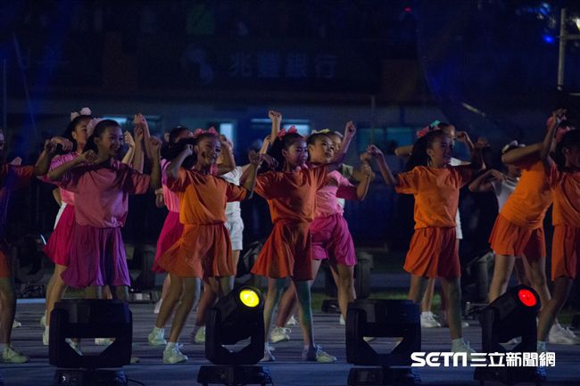 ▲106年全國運動會開幕典禮。（圖／記者蔡宜瑾攝影）