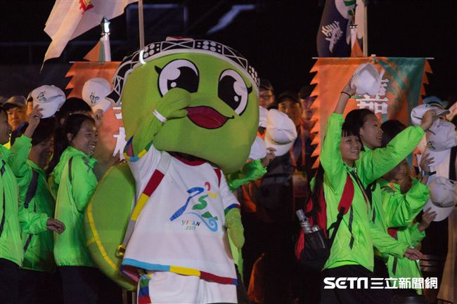 ▲106年全國運動會開幕典禮。（圖／記者蔡宜瑾攝影）