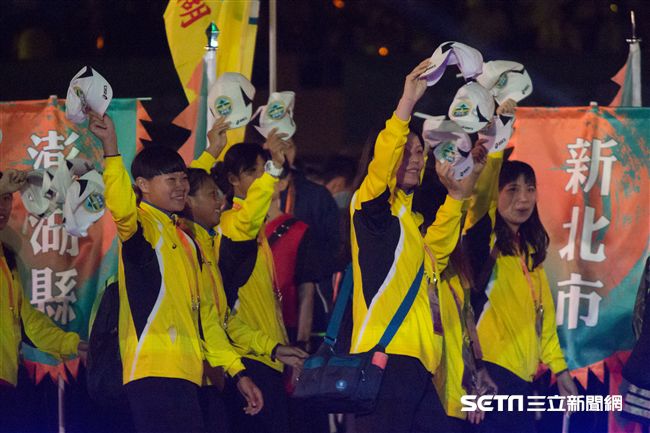 ▲106年全國運動會開幕典禮。（圖／記者蔡宜瑾攝影）