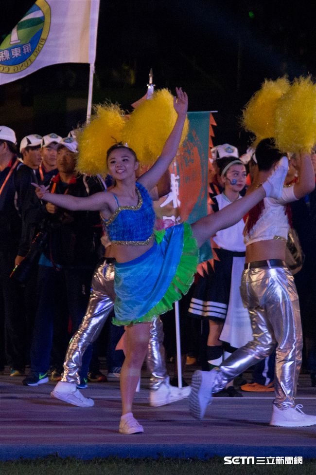 ▲106年全國運動會開幕典禮。（圖／記者蔡宜瑾攝影）