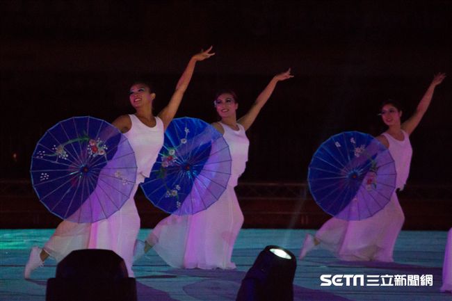 ▲106年全國運動會開幕典禮。（圖／記者蔡宜瑾攝影）