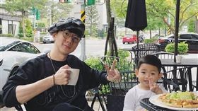 林俊傑,京京,乾兒子。（圖／翻攝自林俊傑臉書）