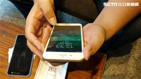 葉立斌攝　iPhone 8 plus 膨脹　充電　爆炸　新莊區