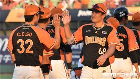 統一獅高國慶。（圖／記者王怡翔攝）