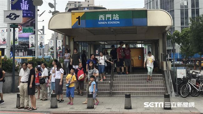 不約東區？　西門站人流大勝忠孝復興