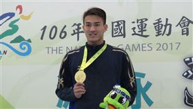 ▲高雄市安廷耀200公尺混合式，泳破全國及大會技驚全場。（圖／全運會提供）