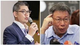 連勝文,柯文哲（合成圖／翻攝自連勝文臉書、中央社）