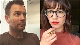 ▲伊旺和瑪莉因合作影集結緣。（合成圖／翻攝自IG）