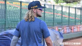 ▲中信兄弟洋投銳力。（圖／記者王怡翔攝）