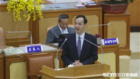 朱立倫赴市議會總質詢　新北市府提供
