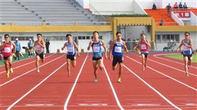 ▲楊隆翔（1185）在衝刺階段超越陳傑。（圖／全運會提供）