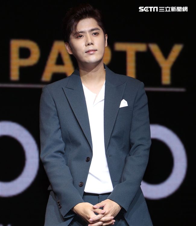 韓星SS301金奎鐘為「韓魅力」活動來台站台。（記者邱榮吉/攝影）