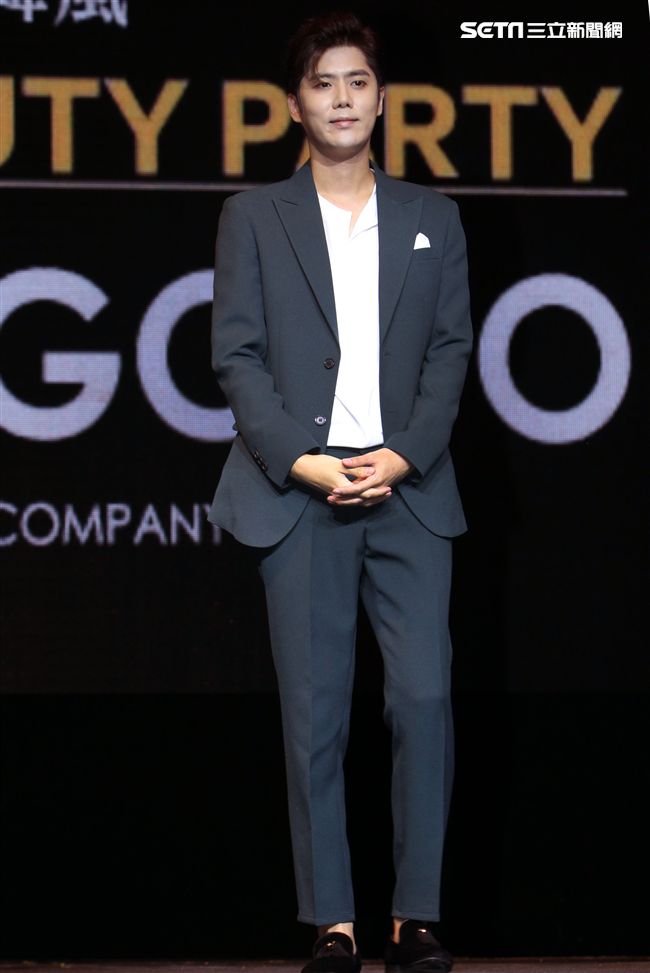 韓星SS301金奎鐘為「韓魅力」活動來台站台。（記者邱榮吉/攝影）