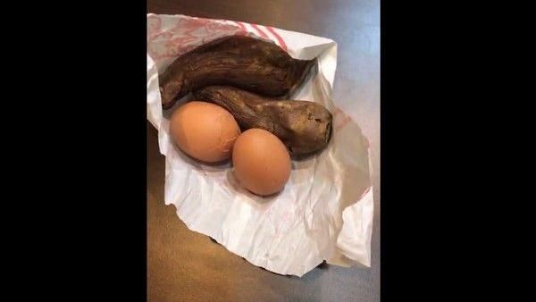 買地瓜送蛋多付錢　老伯這舉動超暖心