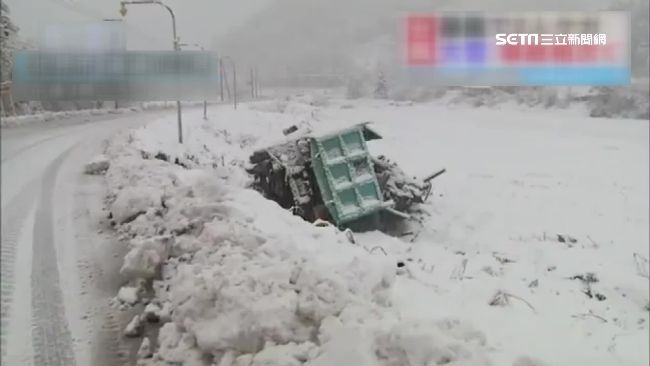 「蘭恩」引進冷空氣　北海道初雪報到