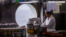歌詩達新浪漫號、中央廚房食材準備、甜點 圖／記者林敬旻攝 