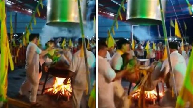 法師表演「蒸活人」　疑心臟病發身亡