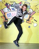 吳宗憲出席好玩網站開站掛牌儀式。（記者邱榮吉/攝影）