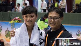 ▲莊佳佳（左）拿下全運會五連霸。（圖／記者蔡宜瑾攝影）