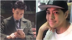 ▲林志穎曾被拍到使用未上市「iphone7」。（合成圖／翻攝自微博）