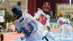 ▲在台北世大運拿下個人銅牌和團體銀牌的劉威廷（右）在全運會中不幸落敗。（圖／記者蔡宜瑾攝影）