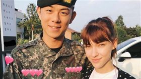 Stefanie,Beenzino（圖／翻攝自Stefanie IG）