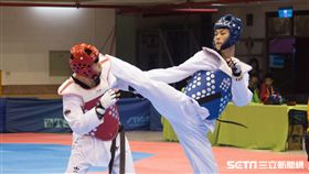 ▲黃鈺仁（右）以46：2完成二連霸。（圖／記者蔡宜瑾攝影）