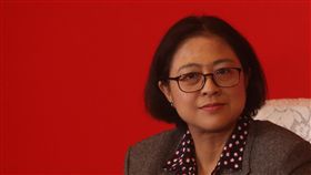 19大台灣代表接受訪問（1）中共19大專題中共19大在北京召開，20日晚間中共「台灣省籍代表團」接受媒體訪問，圖為黨代表盧麗安。中央社記者吳家昇北京攝　106年10月20日