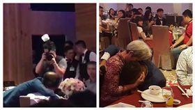 憨囝仔，甭哭…」婚禮淚抱養父母　新郎：謝謝你們的無私 圖／翻攝自爆廢公社臉書