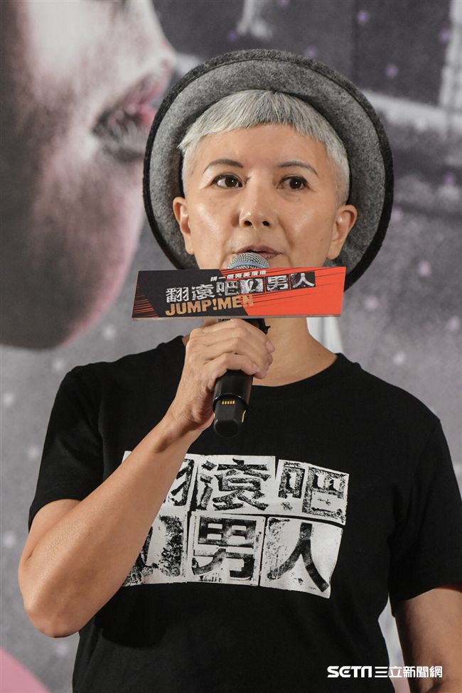 《翻滾吧！男人》監製李烈出席首映記者會 圖／記者林敬旻攝