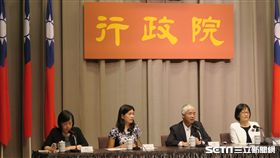 行政院院會會後記者會。（記者盧素梅攝）