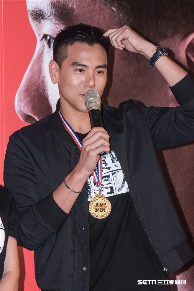 彭于晏出席《翻滾吧！男人》首映記者會 圖／記者林敬旻攝