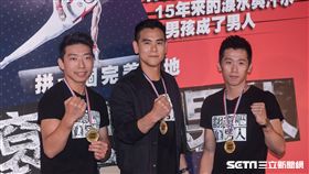 彭于晏出席翻滾吧男人首映記者會 圖／記者林敬旻攝