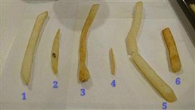 薯條,形狀,大小,長短,口感　圖／翻攝自臉書爆廢公社